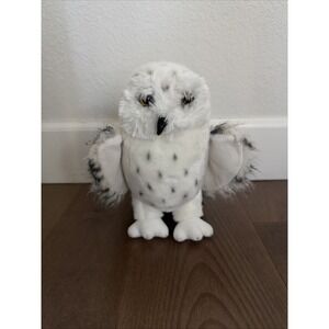 Douglas Wizard The Snowy Owl Plush 10" White Bird Stuffed Animal #3841